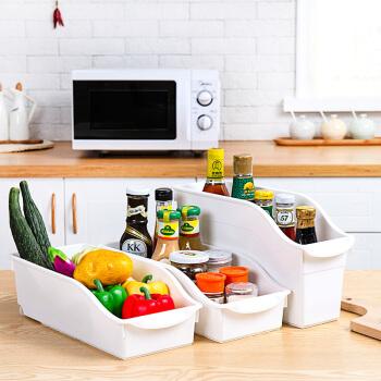 创意日式冰箱保鲜盒塑料厨房收纳盒水果蔬菜冷藏冷冻整理储物盒子